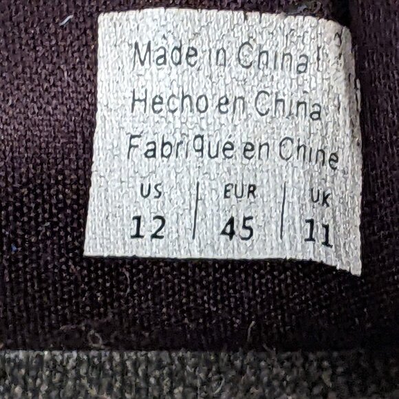 Men's Chaps Black Casual Lace-up Sneakers Shoes Size 12 - Picture 7 of 7